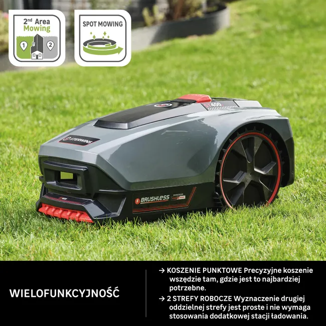 Robot koszący Sterwins ST400 400m2 18V 2Ah