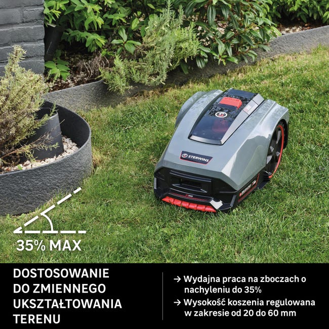Robot koszący Sterwins ST400 400m2 18V 2Ah