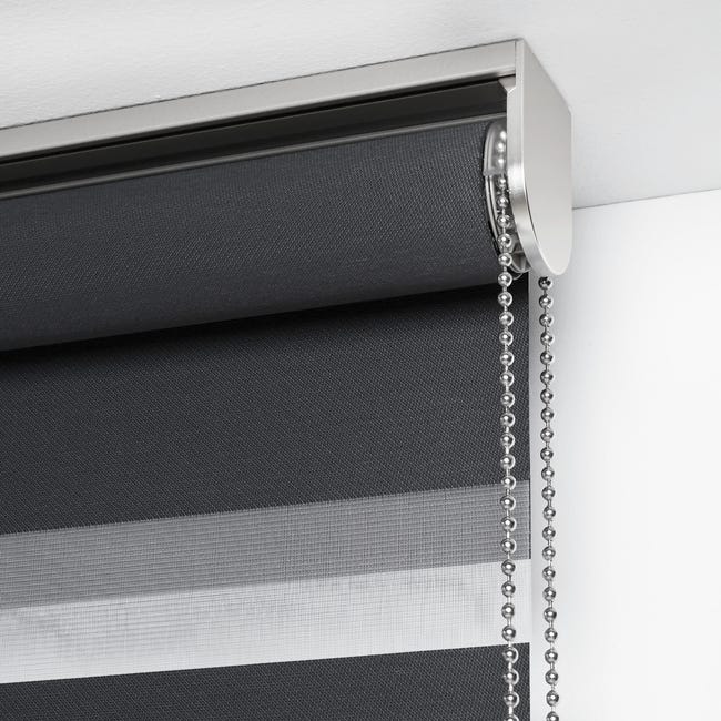 Roleta dzień noc Bolero 37-40 x 190 cm antracyt Inspire
