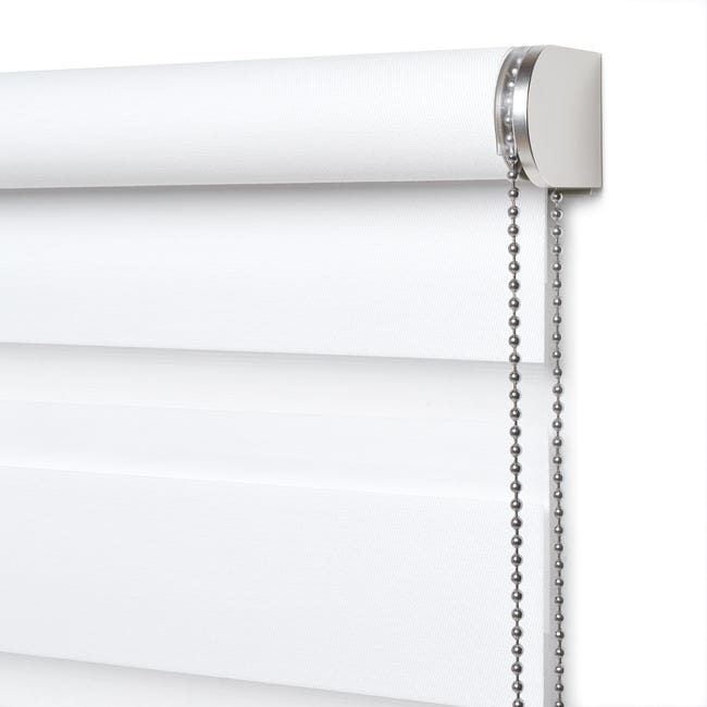 Roleta dzień noc Bolero 52-55 x 190 cm biała Inspire