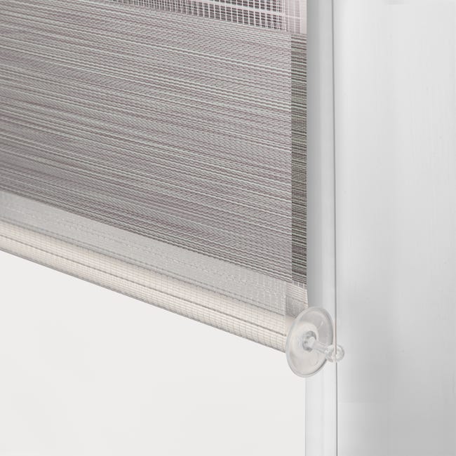 Roleta dzień noc Click 101 x 140 cm granit