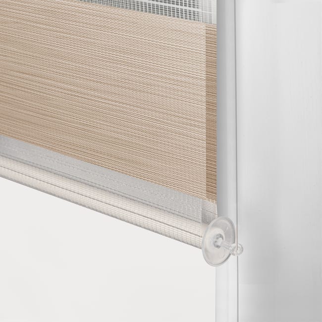 Roleta dzień noc Naturale Click 36 x 140 cm beżowa