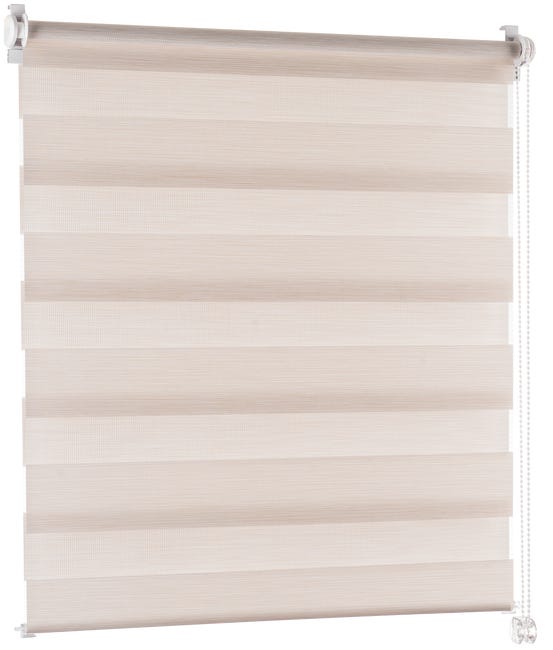 Roleta dzień noc Premium Vera 115 x 140 cm beżowa