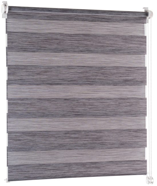 Roleta dzień noc Premium Vera 96 x 140 cm grafitowa