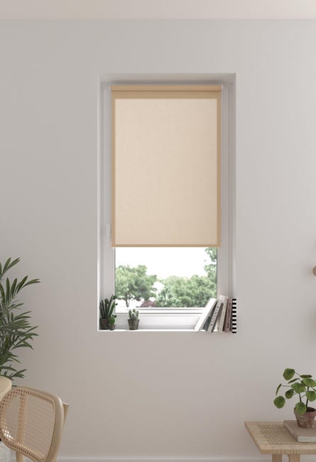 Roleta okienna Albery beżowa 120 x 160 cm Inspire
