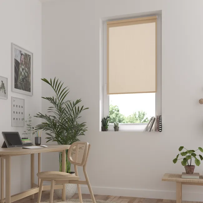 Roleta okienna Albery beżowa 43 x 160 cm Inspire