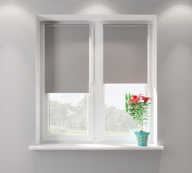 Roleta okienna Roma 35 x 150 cm szara