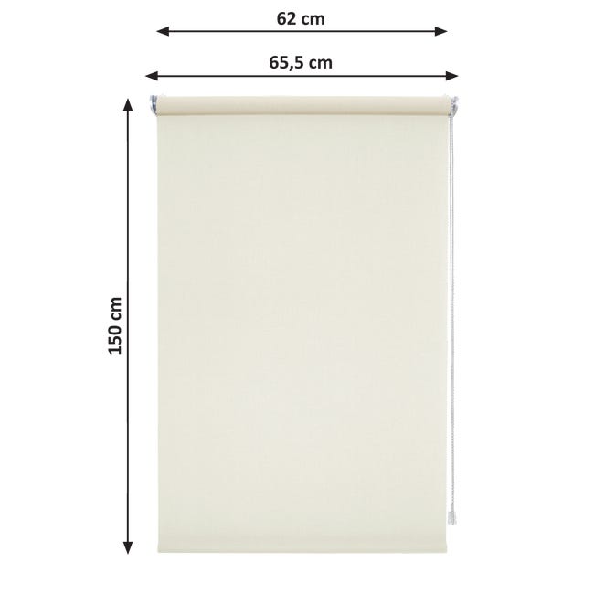 Roleta okienna Sydney ecru kremowa 62 x 150 cm Inspire