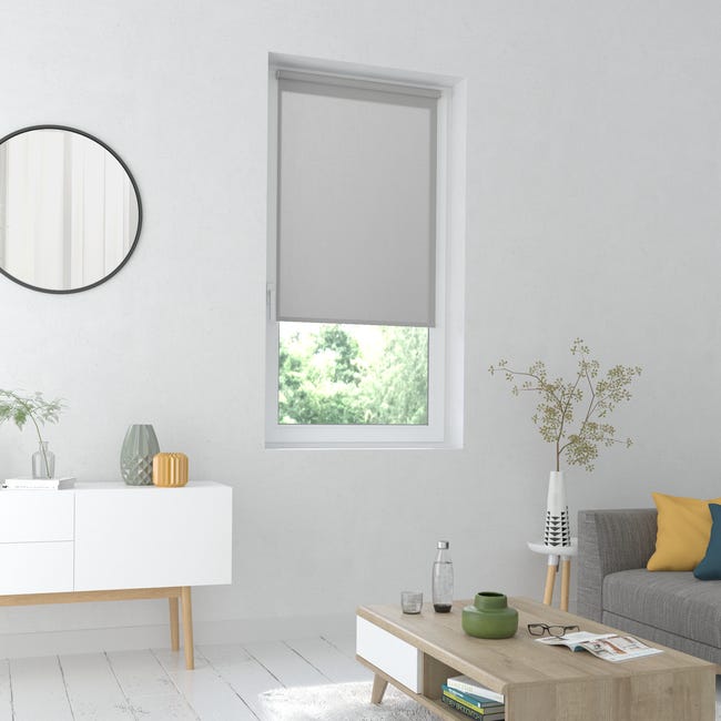 Roleta okienna Sydney jasnoszara 52 x 150 cm Inspire
