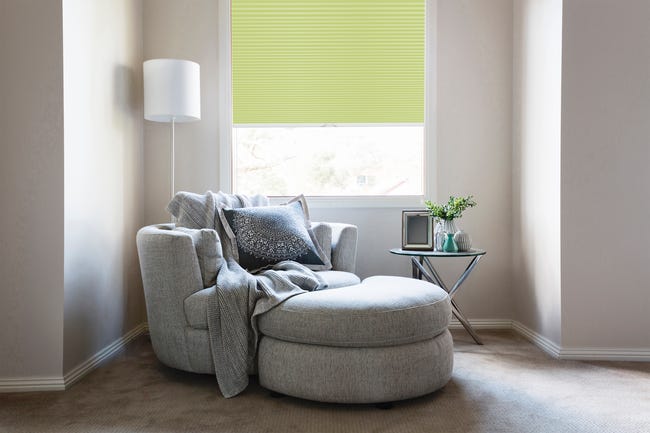 Roleta plisowana Basic 1003 Kiwi 86 x 220 cm zielona