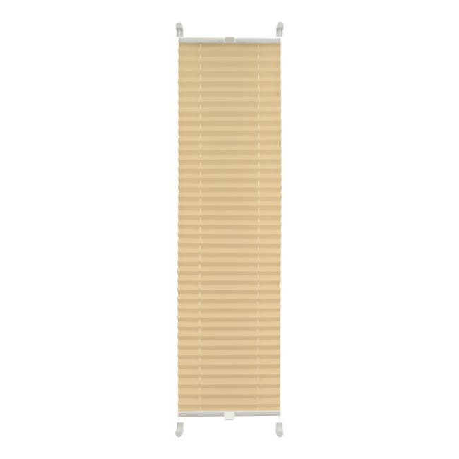 Roleta plisowana Basic 1007 Marcepan 108 x 120 cm beżowa