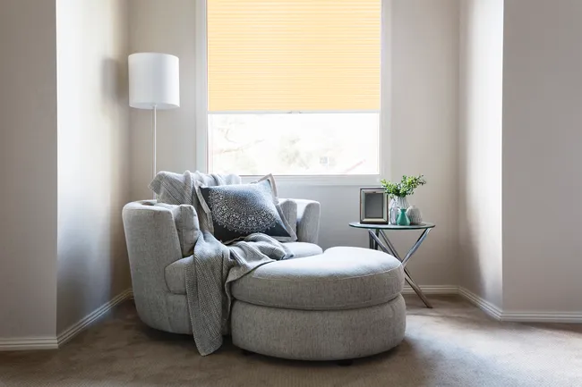 Roleta plisowana Basic 1007 Marcepan 74 x 120 cm beżowa