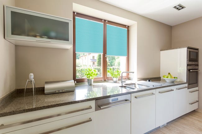 Roleta plisowana Basic 1015 Turkus 80 x 220 cm