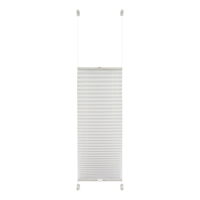 Roleta plisowana Basic 1016 Śnieżnobiały 96 x 220 cm