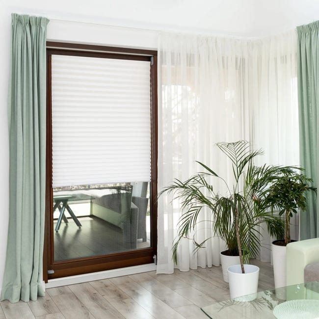 Roleta plisowana Redishade 121 x 182 cm biała