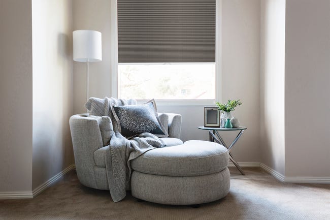Roleta plisowana zaciemniająca Granit 38 x 220 cm termoizolacyjna