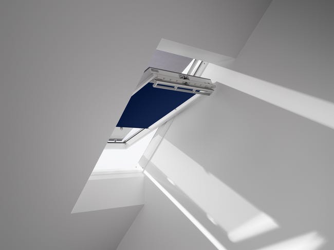 Roleta przyciemniająca do okna dachowego RHZ MK00 4212 Granatowa 78 x 160 cm Velux