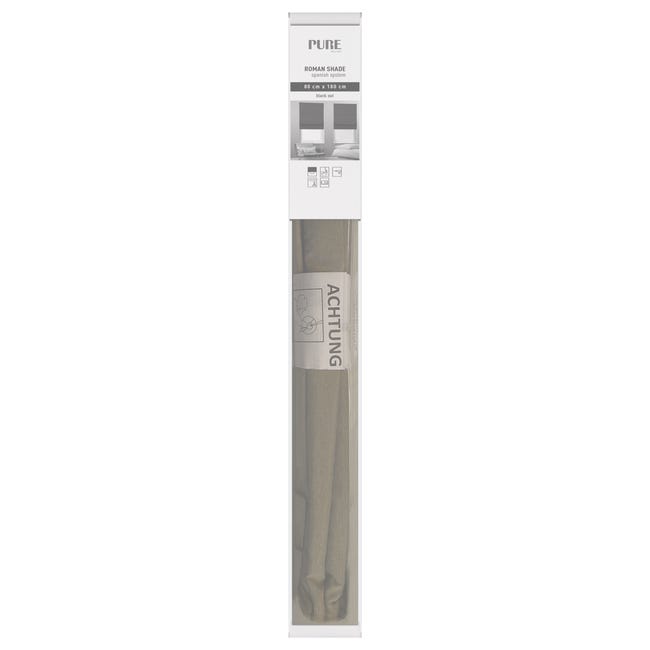 Roleta rzymska 80 x 180 cm szara