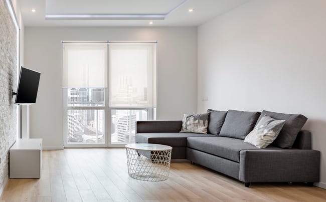 Roleta wolnowisząca Screen 120 x 180 cm biała Inspire