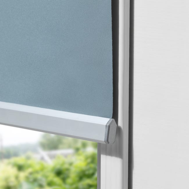 Roleta zaciemniająca Belem 57 x 160 cm niebieska Inspire