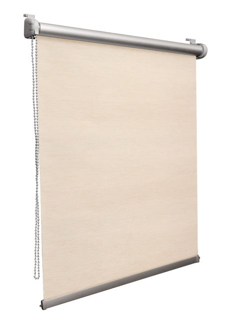 Roleta zaciemniająca Blackout 52 x 160 cm beżowa ze strukturą Inspire