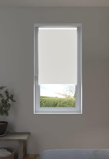 Roleta zaciemniająca Santos 43 x 160 cm biała Inspire