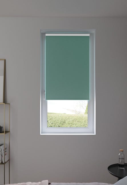 Roleta zaciemniająca Santos 80 x 160 cm zielona Inspire