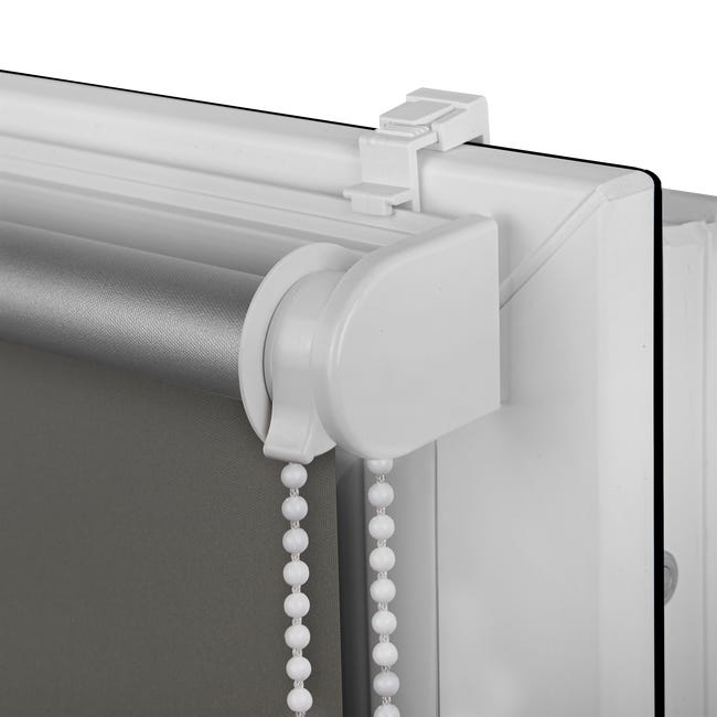 Roleta zaciemniająca Silver Click 36 x 150 cm grafitowa termoizolacyjna