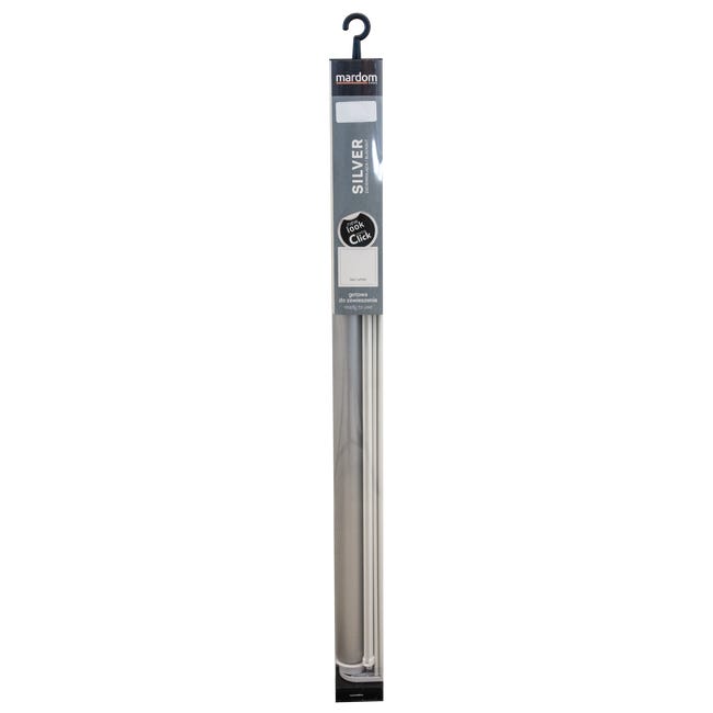 Roleta zaciemniająca Silver Click 68.5 x 150 cm biała termoizolacyjna