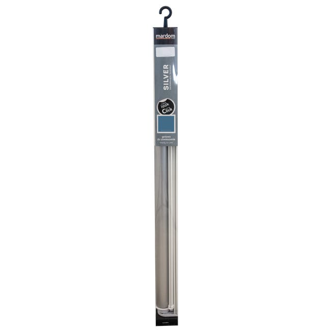 Roleta zaciemniająca Silver Click 73.5 x 150 cm granatowa termoizolacyjna