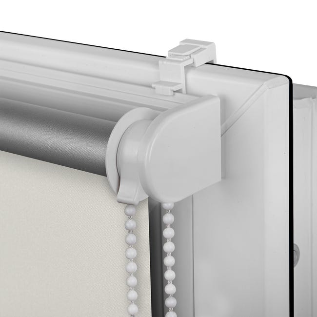 Roleta zaciemniająca Silver Click 73.5 x 215 cm biała termoizolacyjna