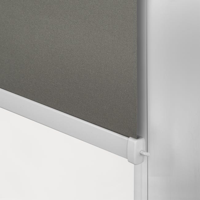 Roleta zaciemniająca Silver Click 83.5 x 150 cm grafitowa termoizolacyjna
