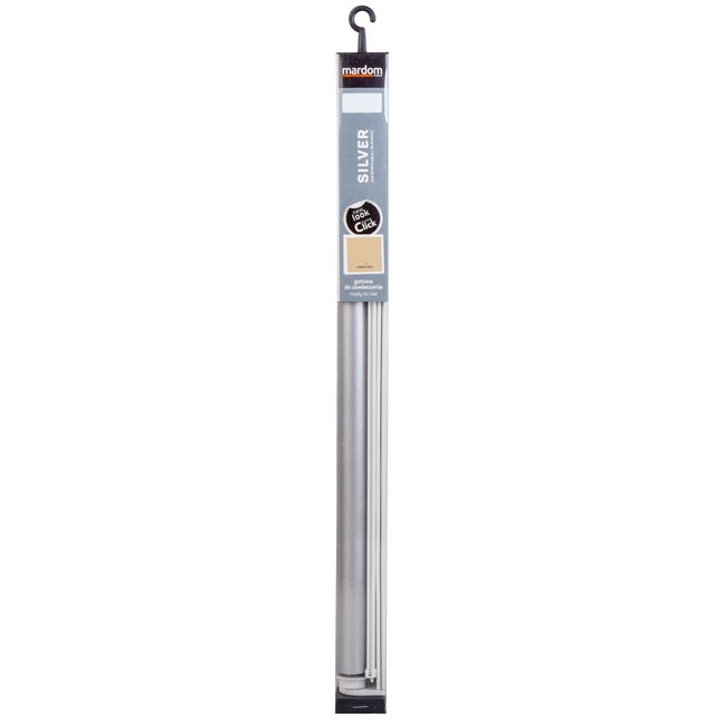 Roleta zaciemniająca Silver Click 98.5 x 150 cm orzechowa termoizolacyjna