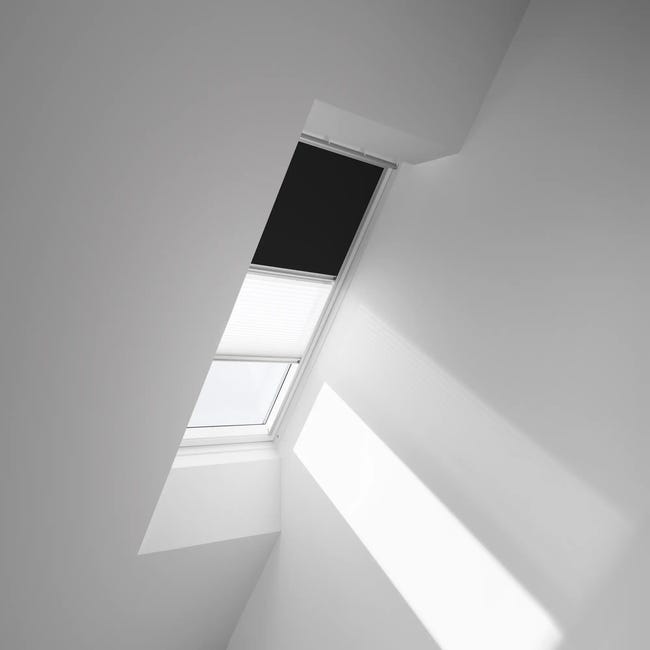 Roleta zaciemniająca do okna dachowego DFD MK08 3009S Czarna 78 x 140 cm Velux