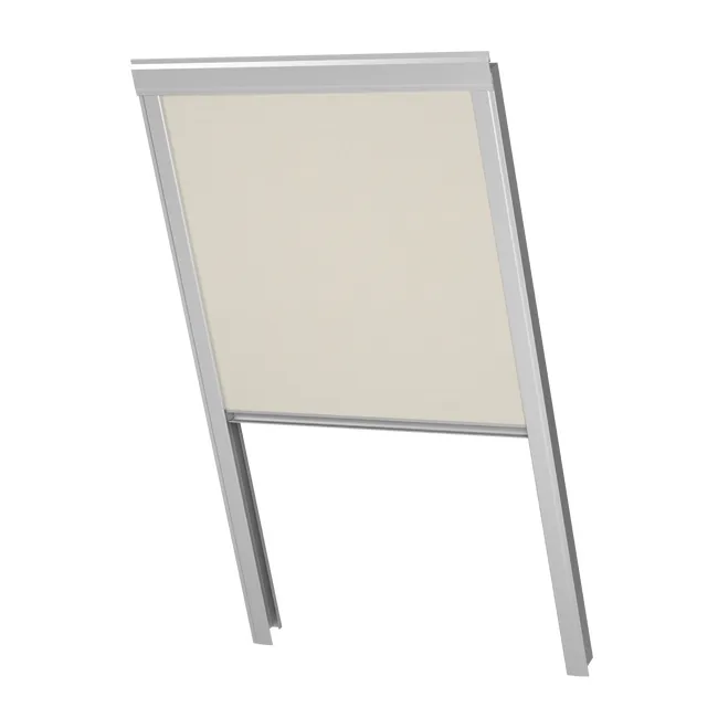 Roleta zaciemniająca do okna dachowego DUR M6A 4219 Beżowa 78 x 118 cm Contrio