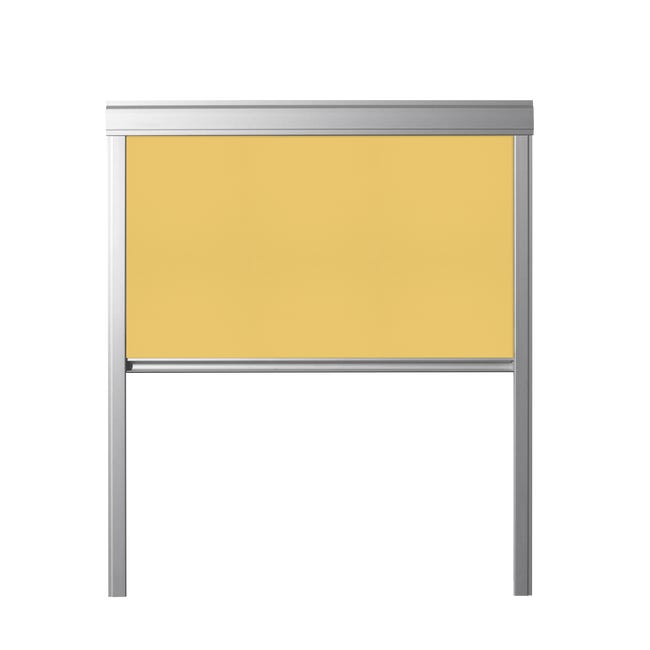 Roleta zaciemniająca do okna dachowego DUR M6A 4233 Żółta 78 x 118 cm Contrio