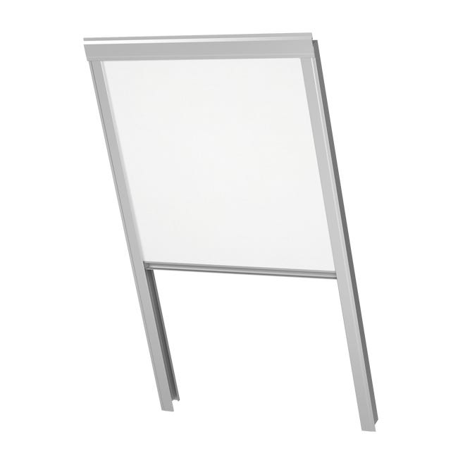 Roleta zaciemniająca do okna dachowego DUR M8A 4208 Biała 78 x 140 cm Contrio