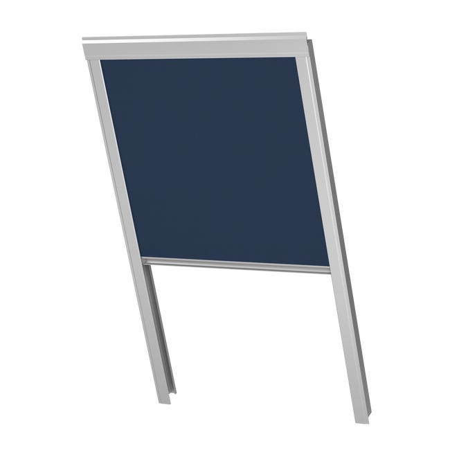 Roleta zaciemniająca do okna dachowego DUR M8A 4212 Granatowa 78 x 140 cm Contrio