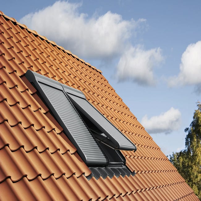 Roleta zewnętrzna elektryczna SML MK08 0000S 78 x 140 cm Velux