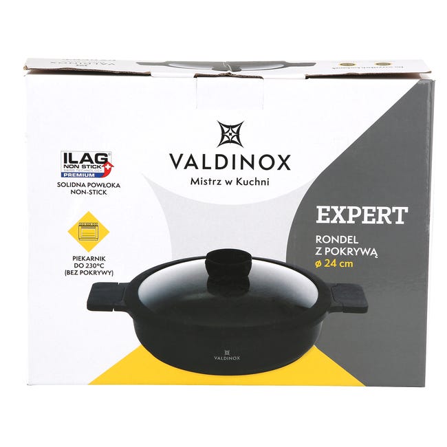 Rondel Valdinox Expert 24 cm z pokrywką 2.5 l Altom Design