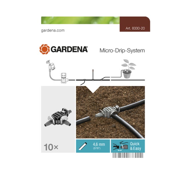 Rozdzielacz MicroDrip 4 mm(3/16
