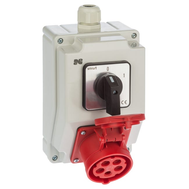 Rozdzielnica elektryczna z okablowaniem 6271-00 / RS-Z 0-1 3P+N+Z 16A ELEKTRO-PLAST
