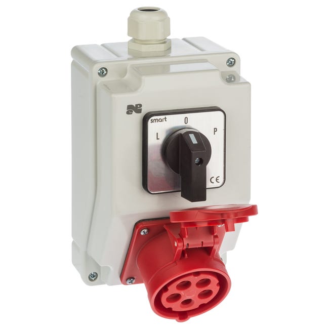 Rozdzielnica elektryczna z okablowaniem 6271 - 20 / RS - Z L - 0 - P 3P + N + Z 16A ELEKTRO-PLAST