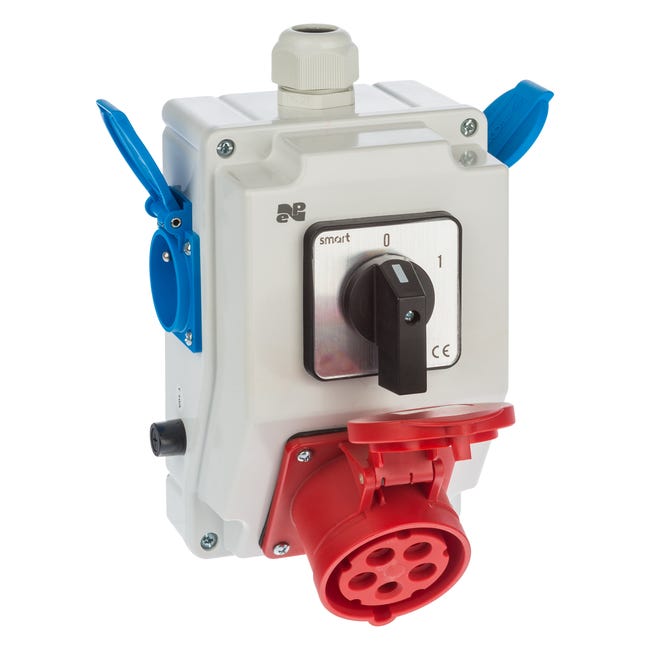 Rozdzielnica elektryczna z okablowaniem 6273 - 00 / RS - Z 0 - 1 2 X 2P + Z 3P + N + Z 16A ELEKTRO-PLAST
