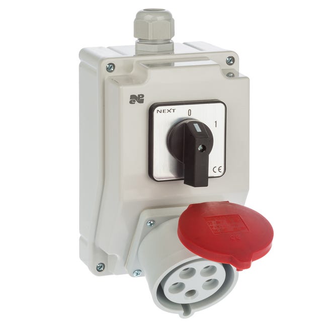 Rozdzielnica elektryczna z okablowaniem 6274 - 00 / RS - Z 0 - 1 3P + N + Z 32A ELEKTRO-PLAST