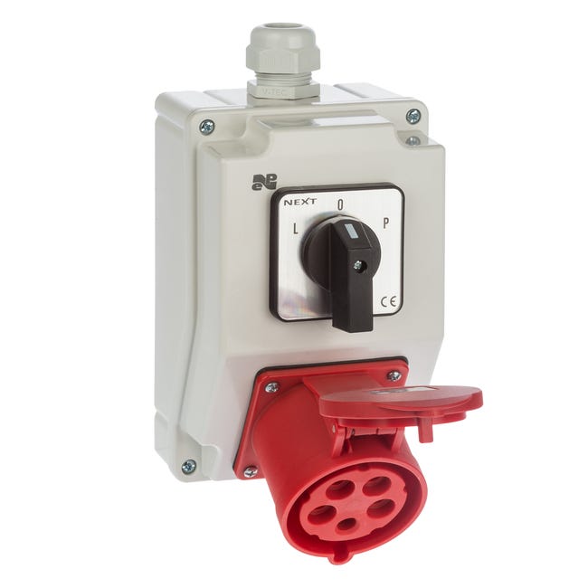 Rozdzielnica elektryczna z okablowaniem 6274 - 20 / RS - Z L - 0 - P 3P + N + Z 32A ELEKTRO-PLAST