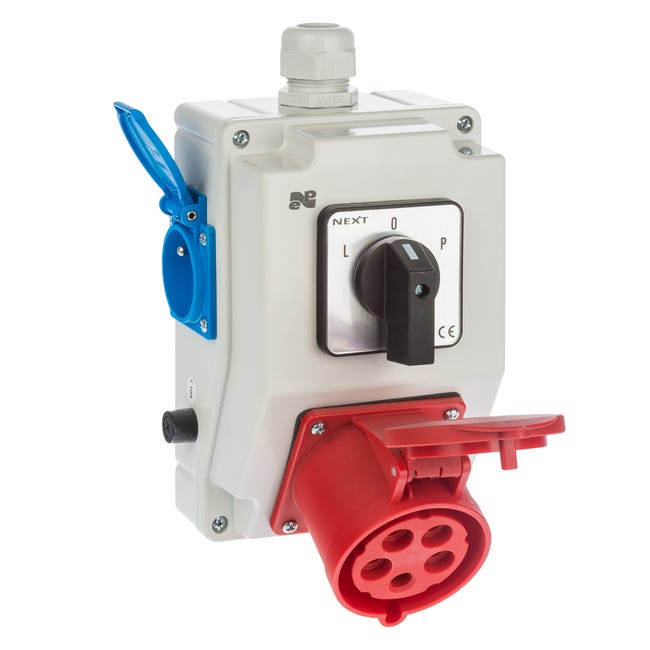 Rozdzielnica elektryczna z okablowaniem 6275 - 20 / RS - Z L - 0 - P 2P + Z 3P + N + Z 32A ELEKTRO-PLAST