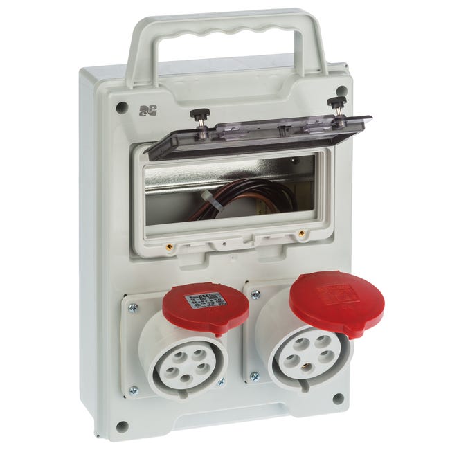 Rozdzielnica elektryczna z okablowaniem RS 1 / 8 6216 - 20 / 2 X 3P + N + Z 400V BS ELEKTRO-PLAST