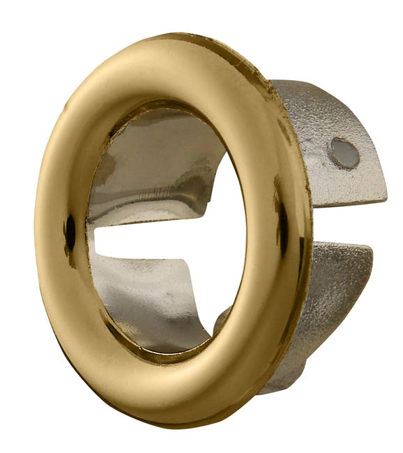 Rozetka umywalkowa złota 19 mm Equation