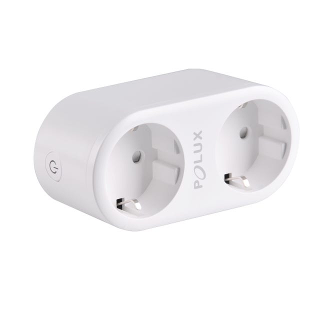 Rozgałęźnik podwójny WiFi TUYA Smart Home POLUX